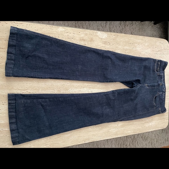 J Crew Classic Flare Dark Wash - Picture 4 of 7